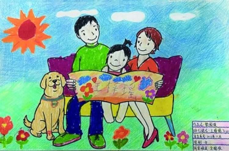 复元坊或将添一彩绘墙,亲子合作绘出"好家风"