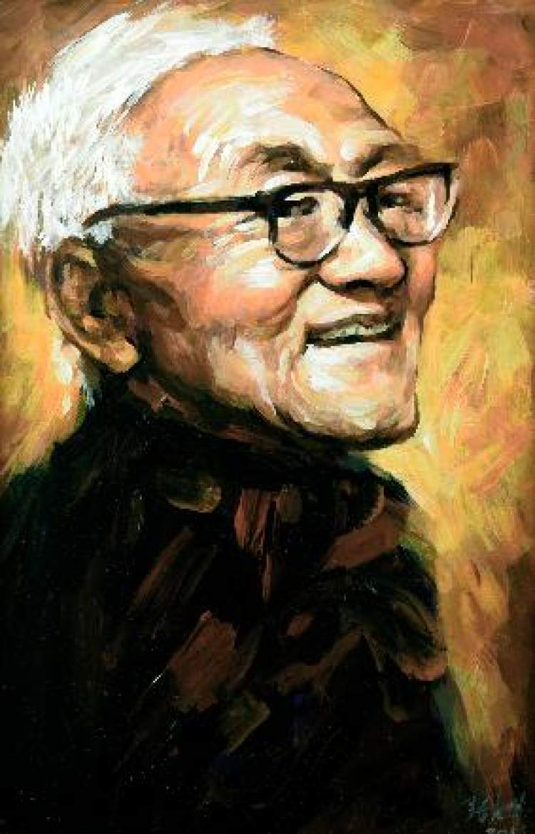 他一个人画出了百年百位大师肖像油画