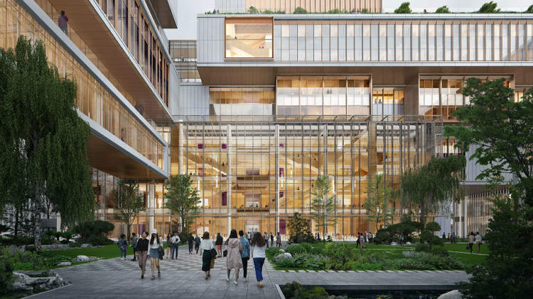 上海纽约大学开建前滩新校区,预计2022年完工