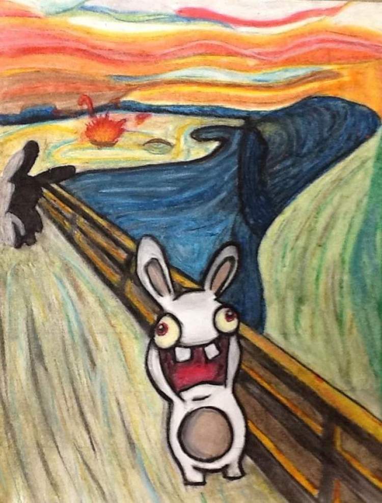 一起《呐喊》!世界上最常被恶搞的名画,为什么人们爱