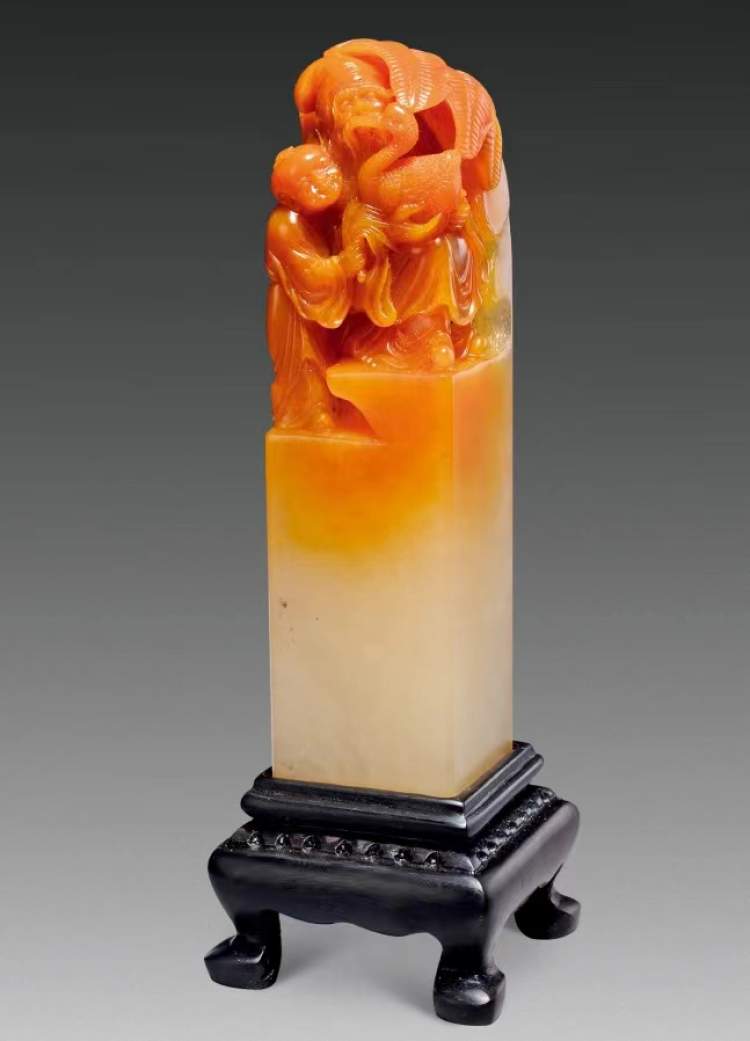 荔枝洞石为何称“贵妃”？一起去拍场寻找天花板级别的传奇印章