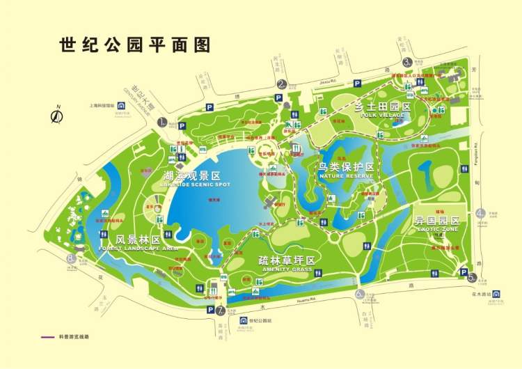 广州天河公园平面图图片