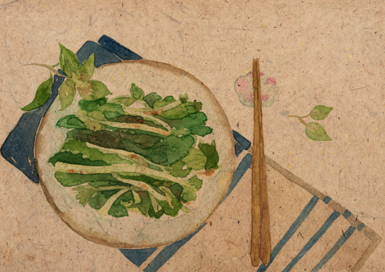 小满前后是吃苦菜的季节,苦菜是食用野菜之一,具有清热,凉血,解毒作用