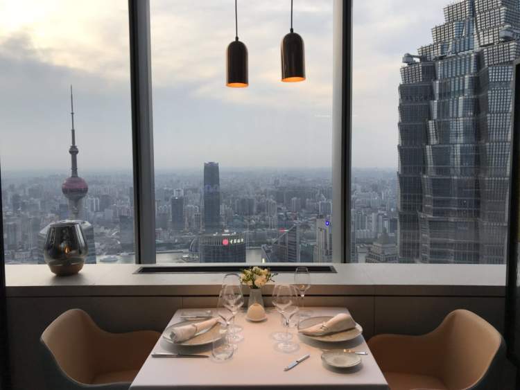 上海中心大厦餐厅图片