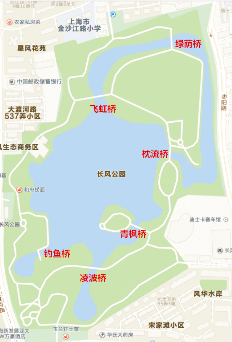 这个七夕 去长风公园的桥上走一走吧 周到上海