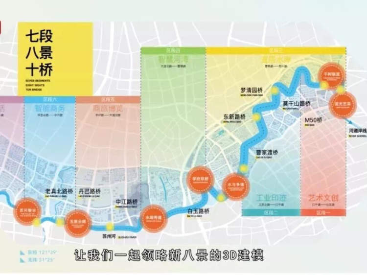 嘉定苏州河景观线路图图片