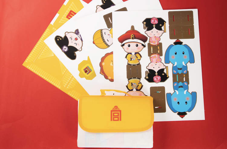 故宫文创产品跨界上新啦故宫毯展现故宫全景地图故宫桶顶上琉璃瓦