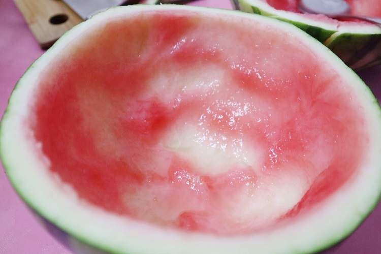 西瓜可以自带duang音效这是什么新吃法美食主播爱的西瓜果冻周到君也