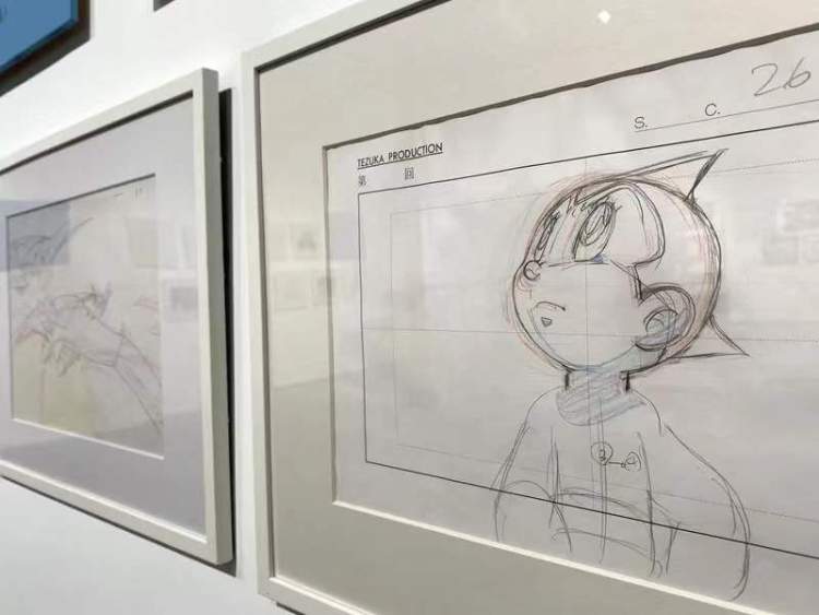 手冢治虫《铁臂阿童木》原稿