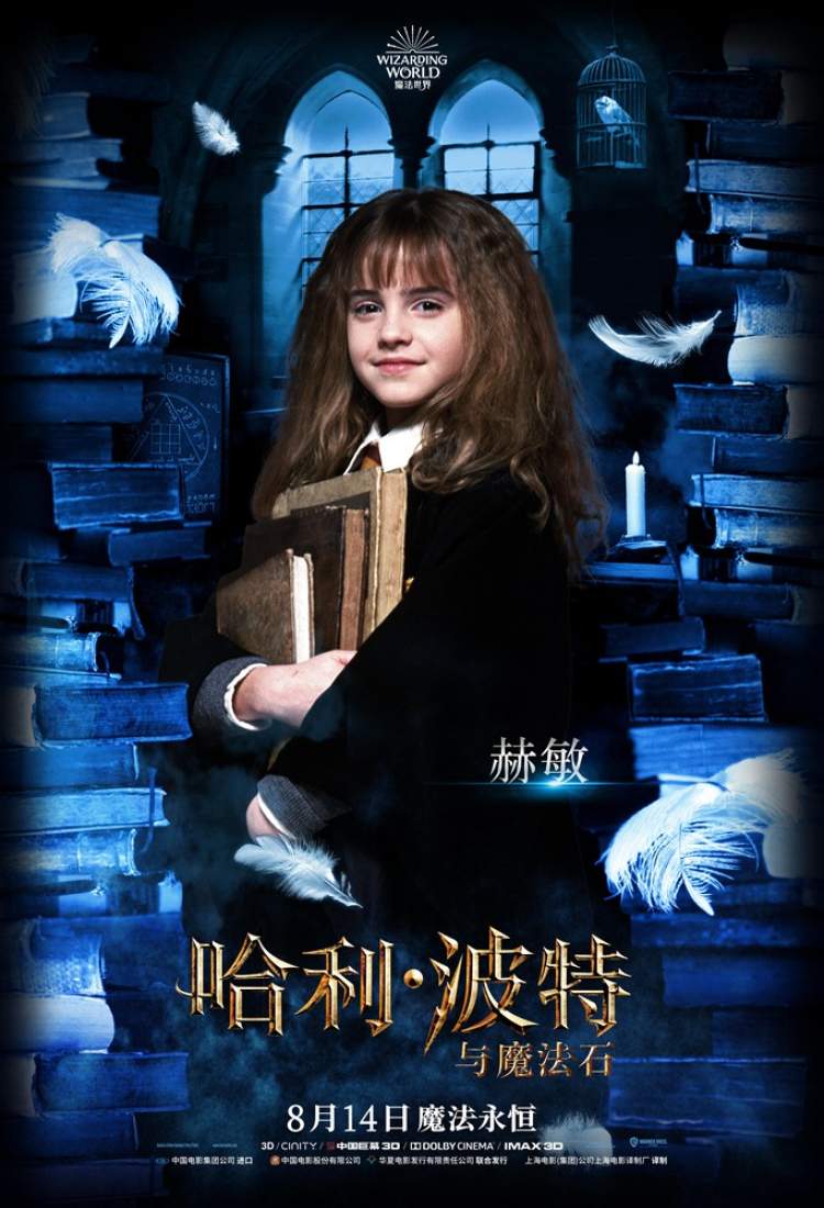 《哈利·波特与魔法石》曝最新八大角色海报,重燃20年魔法热情