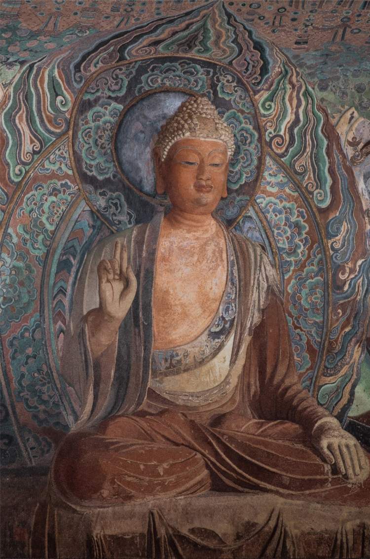 以刺绣致敬敦煌艺术为复绣唐代凉州瑞像图她追随原作远赴大英博物馆