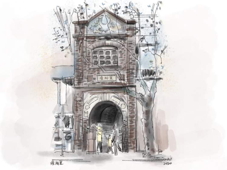 同学们通过绘画,摄影等多种形式的作品来呈现自己的实践结果,使"四史"