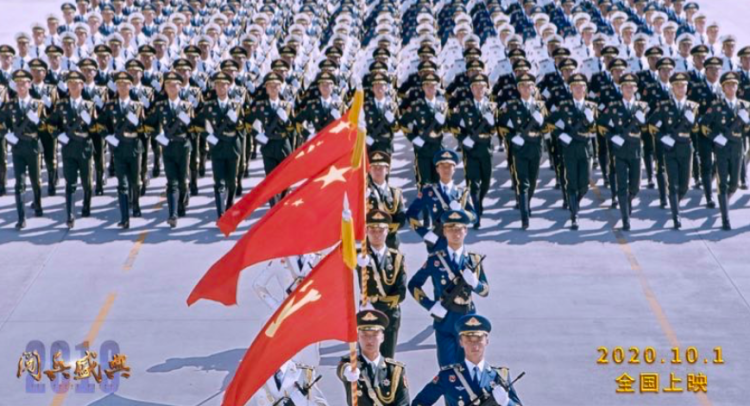 日本网友剪辑中国阅兵照片
