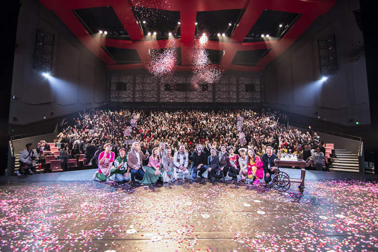 2014年9月,上剧场在美罗城开始动工建造.