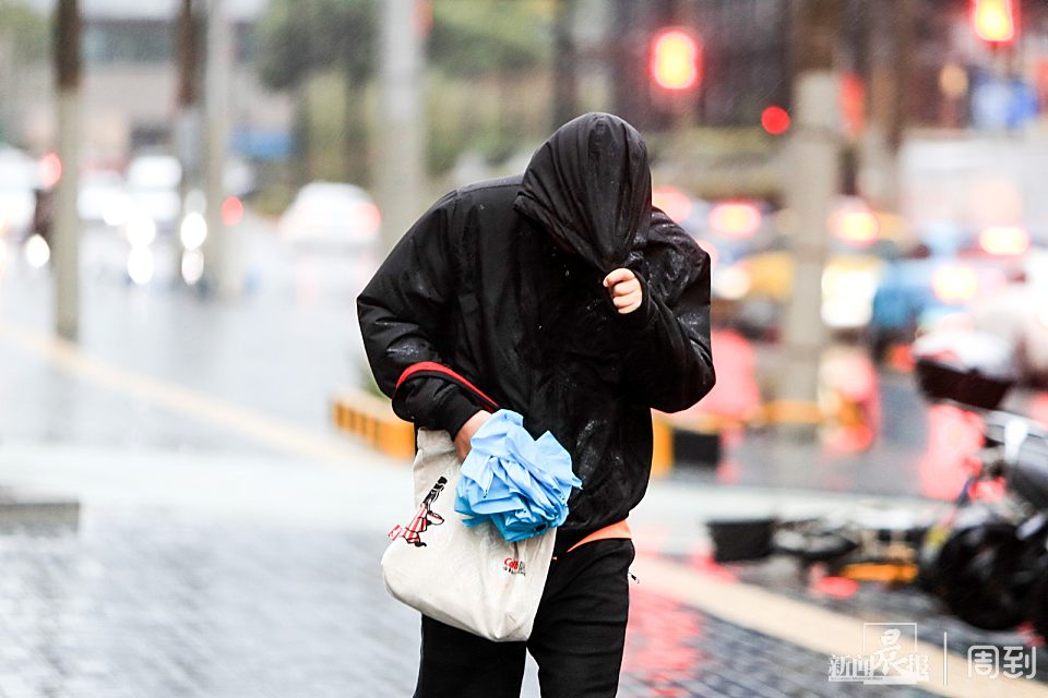 气温瞬间跳水,大风呼啸,冷雨连连,上海中心气象台发布寒潮黄色预警