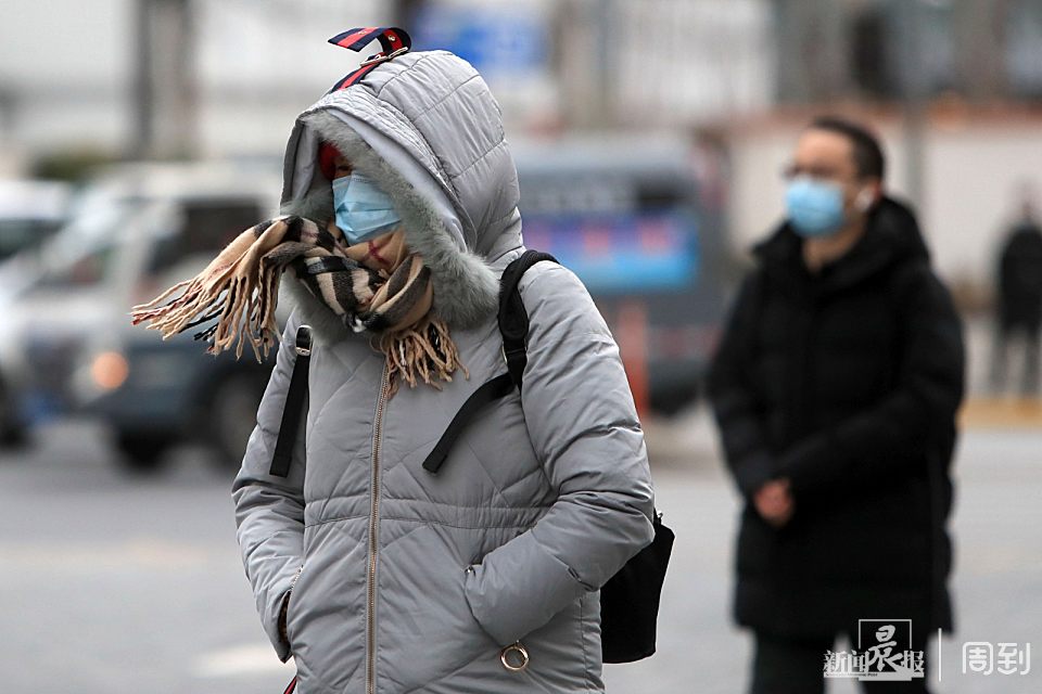 冷冷冷上班路上感觉到了吗晨镜头