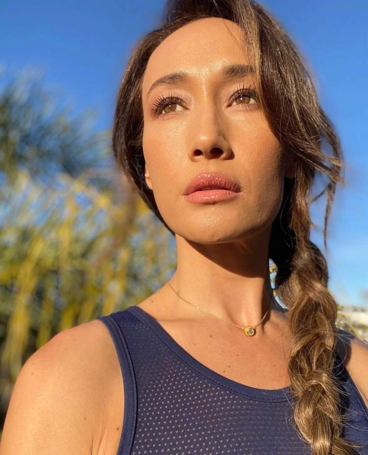 吴彦祖前女友maggieq公布自拍美照42岁散发健康美