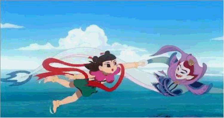 孙悟空和雪孩子比滑雪,哪吒和敖丙双人滑?