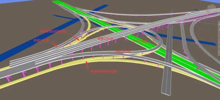 為配合s3公路新建工程g1503高速公路奉城收費站匝道即將封交施工