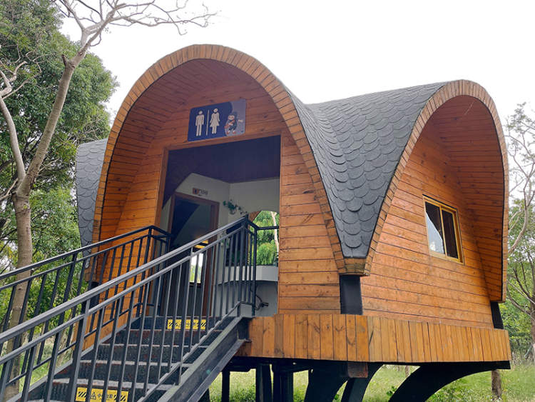 金山最创意"树屋"公厕,虹口最智慧公厕……今年"最美"厕所走出个性风
