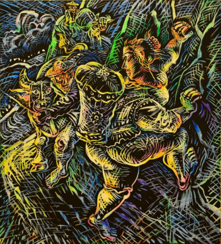 中外艺术家作品跨年集结号2021无问西东邀请展本周日在中华艺术宫启幕