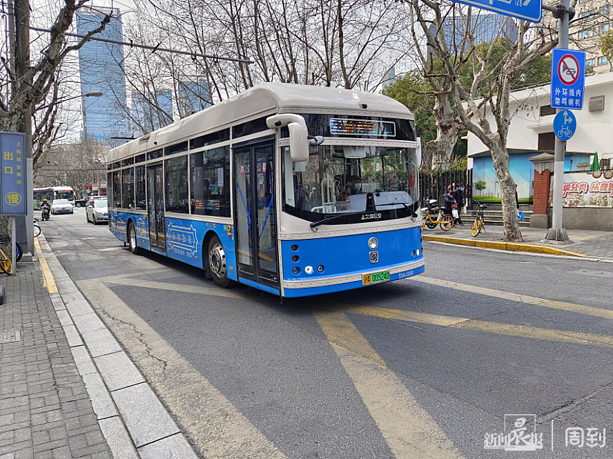上海23路电车图片