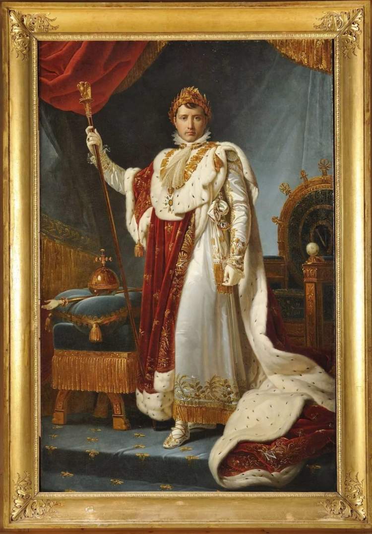 拿破仑加冕美术教案图片