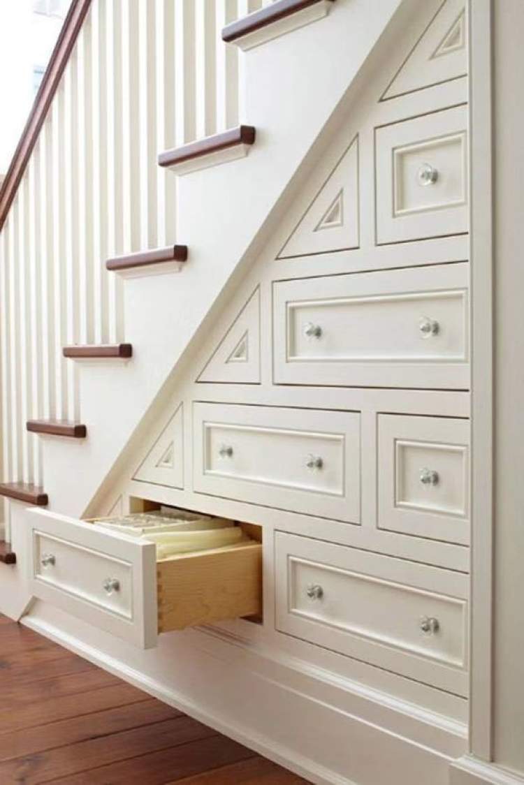 楼梯间鞋柜设计效果图图片