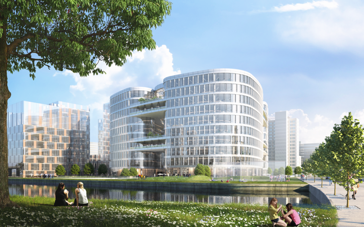 上海西虹桥科创中心项目位于西虹桥蟠文路东侧27-07地块---北至老洋泾