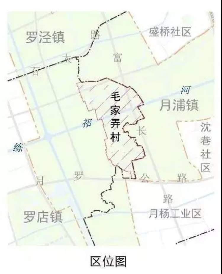 区级美丽乡村示范村,处罗店镇,月浦镇和罗泾镇三镇交汇地带(三镇交汇)