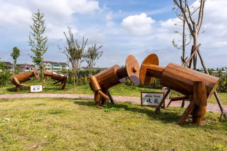 渔沥村心动不如行动,也可以趁周末去奉贤充满自然气息的公园散散心