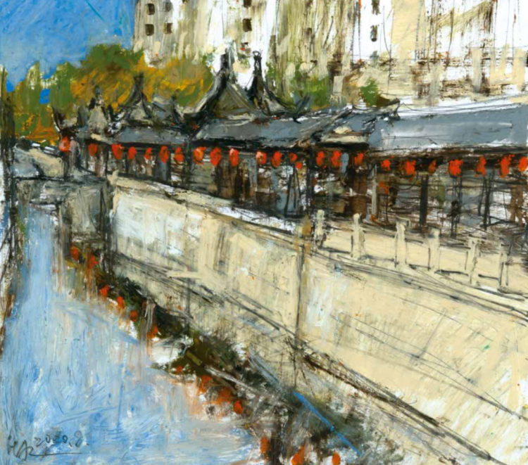 南翔镇丨嘉定表情:画家笔下的"小康生活"写生作品展来南翔展出啦!