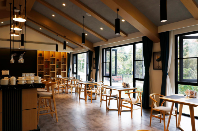 竖新镇丨如砚民宿在诗意园林里享受崇明美食