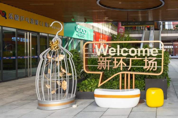 新场镇丨本镇首家大型商场新环广场即将开业!